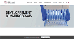Desktop Screenshot of idbiotech.com